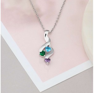 Personalized Birthstone Necklace JEWJONE101991